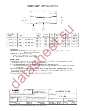 C-203-01 datasheet  